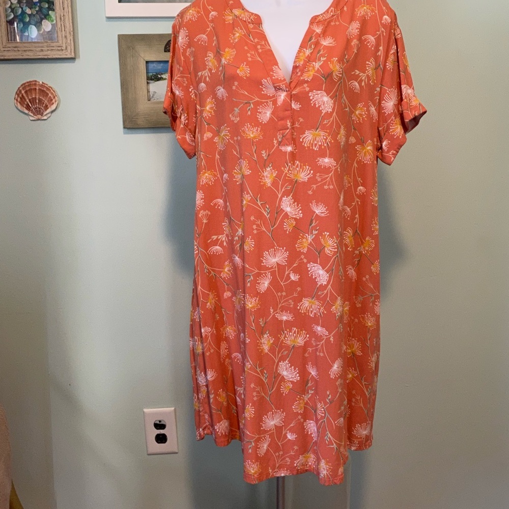 A.N.A Orange & white casual dress​